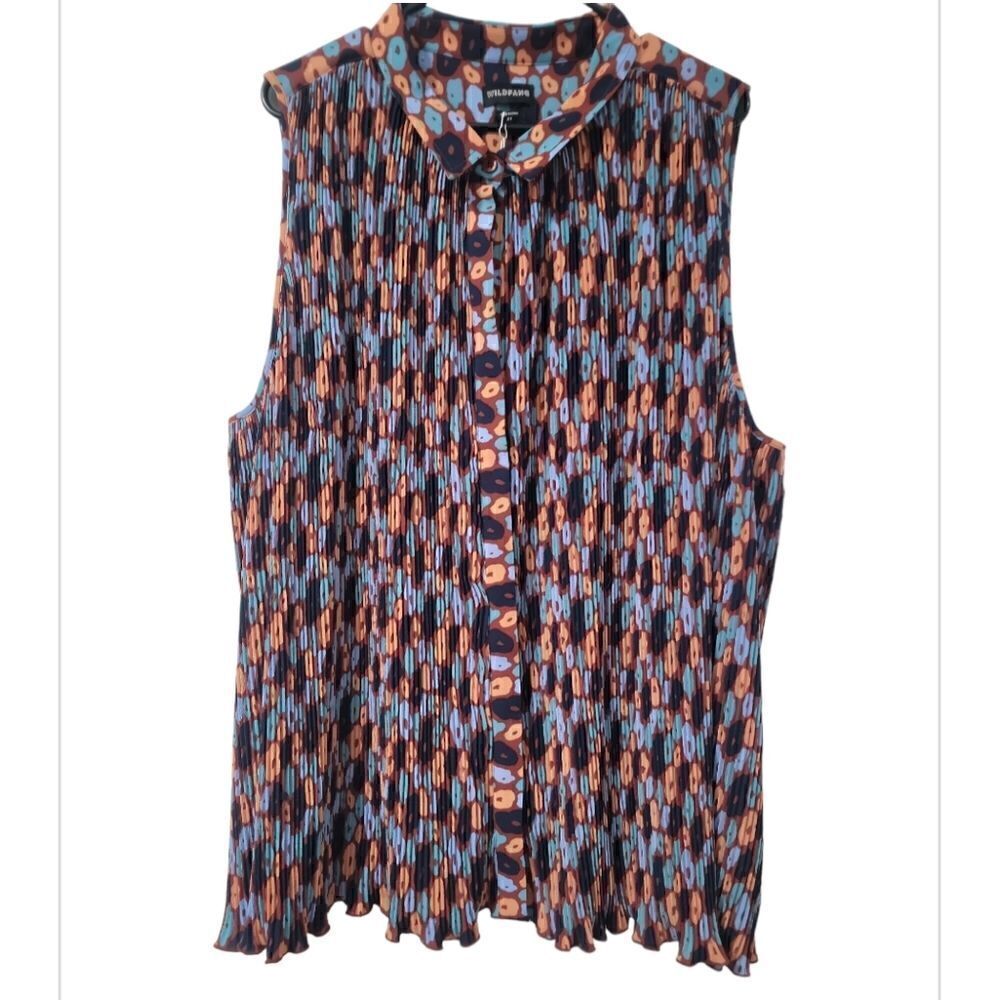 Wildfang The Empower Plisse Sleeveless